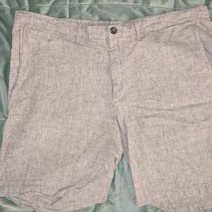 Flat front shorts